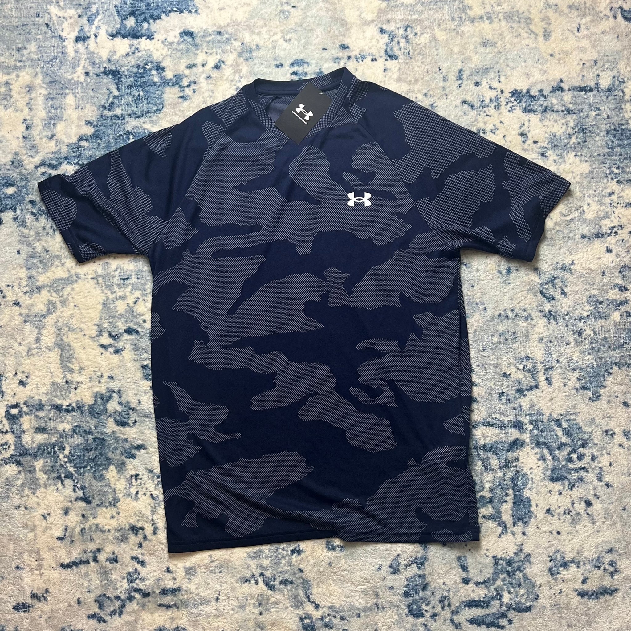 Under Armour Blue Camp Running Top